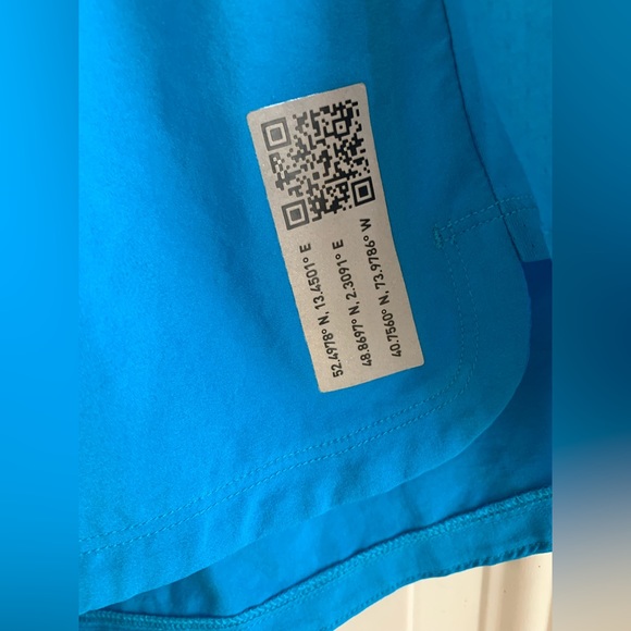 Adidas Athletic Mens Shorts 35W Primeblue Saturday 7" Inseam Sharp Blue Parley - Picture 7 of 13